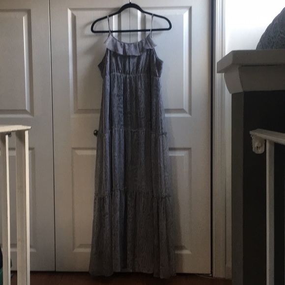 Beautiful Gray Maxi-Dress by Relativity - Picture 1 of 3